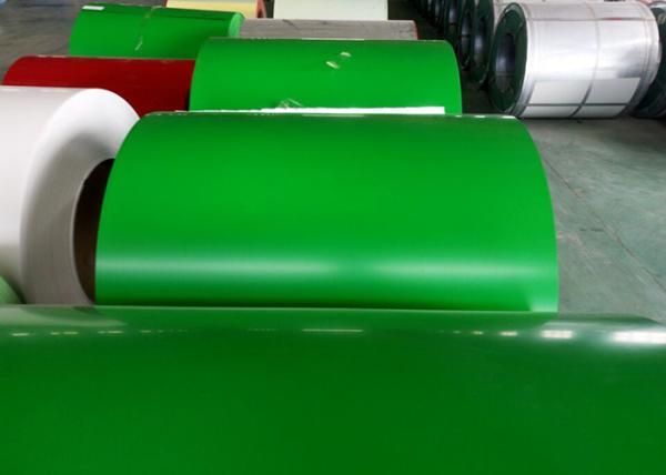 Hot Dipped Prepainted Galvanized Steel Coil For Steel Shutter Door , Steel Roofing Sheet