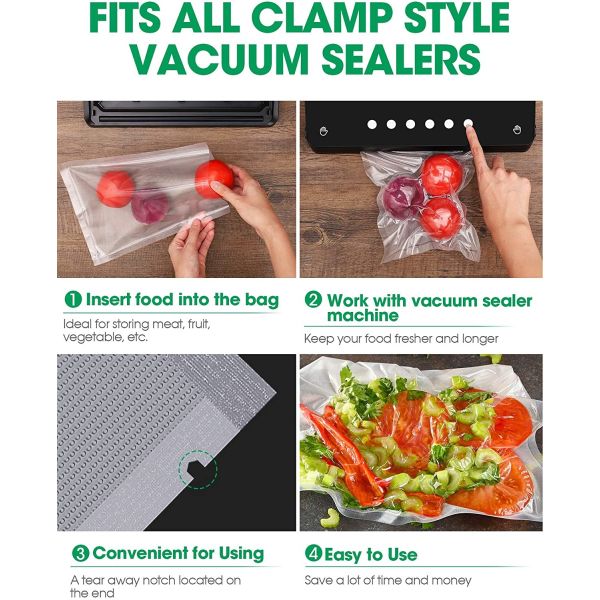 уплотнитель Rolls вакуума вкладчика еды 28cmx500cm 0.085mm