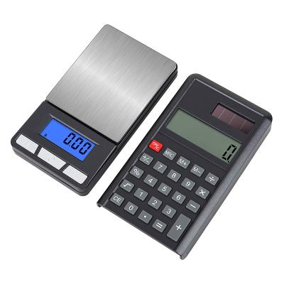 Balance de bijouterie 200g/0.01g avec calculatrice et mini balance numérique cachée, précise au 0.001oz
