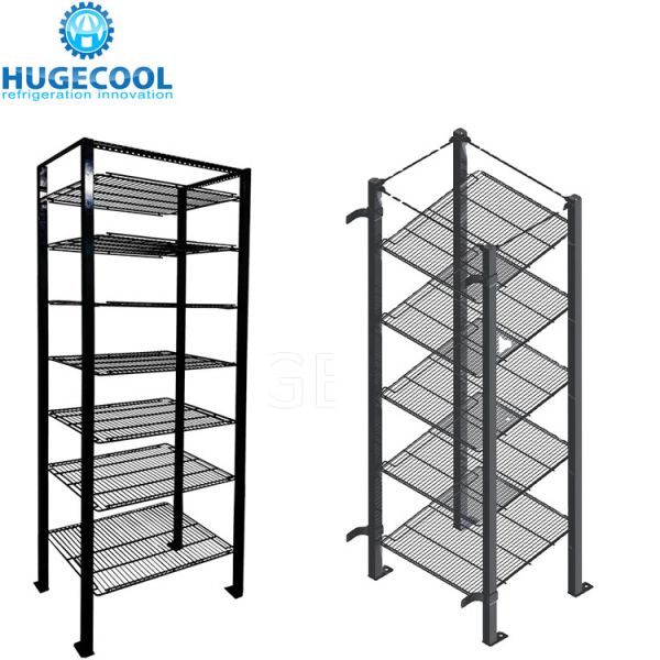 Прокрутка компрессор ходячий морозильник коммерческий стеклянный дверной морозильник с температурой -0,4f