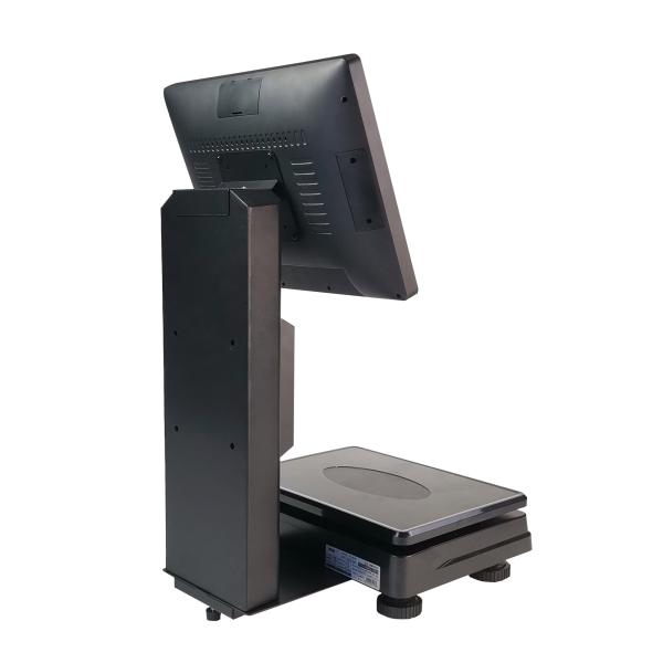 New Factory Android Pos System Scale Smart Pos Weighing Scale Fruit Shop Pos Scale for Supermarket