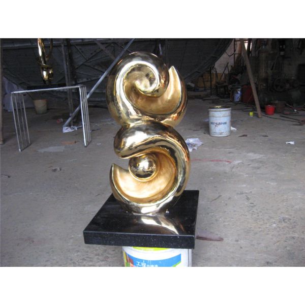 Copper H62 Contemporary Steel Sculpture Abstract Sculptures For The Home Interior Decoration