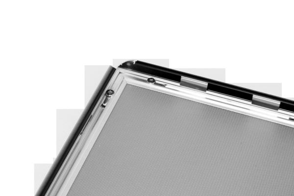 25mm Aluminum Snap Poster Frames A4 Size Sign Boards For Hotel , Street