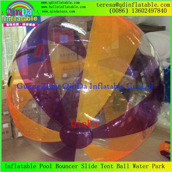 2015 Fashion Commercial Inflatable Water Balls 0.9mm PVC Tarpaulin walking ball
