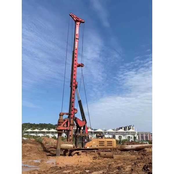 Max.40m Drilling Depth Sany SR285R Used Rotary Rig for Mining and Construction Parts