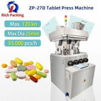 Machine de presse à comprimés de poudre sèche pharmaceutique ZP-27D Moringa