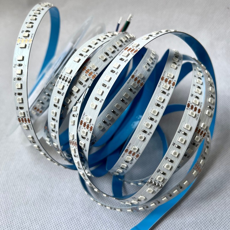 Flexible RGB LED Tape Light Multicolor LED Strip for Shelf Furniture Lighting