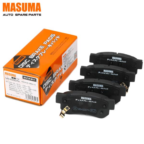 Système de freinage automatique MASUMA Pas de bruit Plaquettes de freinage 58302-38A10 pour le modèle de voiture SONATA IV EF