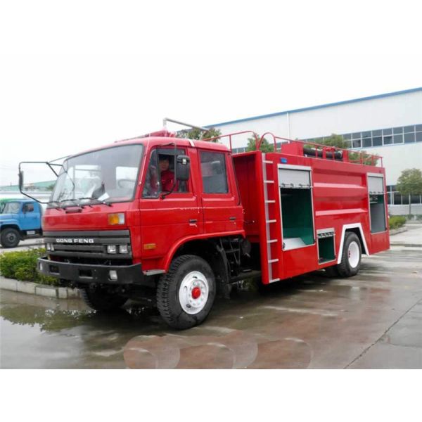 Professional 4x2 4000 Liters Water Firefighter Rescue Truck 4m3 TS16949 Approved