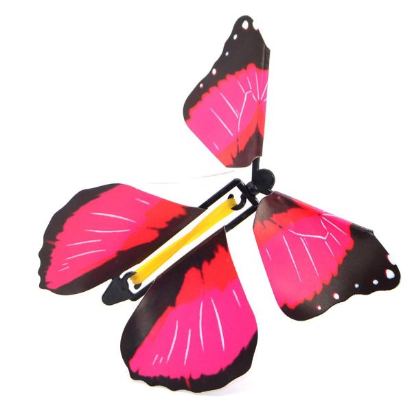 10Pcs Cartoon Birthday Card Surprise Flying Butterfly Change Freedom 4.5*3.9 Inch