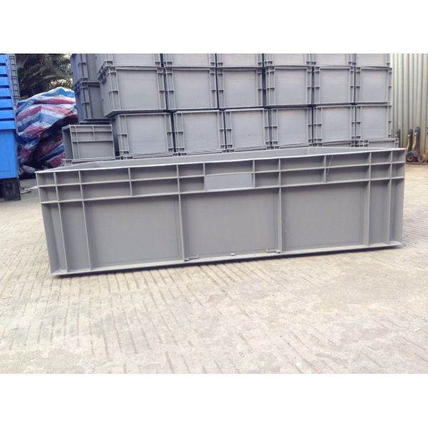 HDPE / PP Plastic Storage Crate Food Keeping Perforated Plastic Box