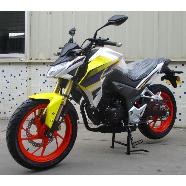 Storm 200 Motocross Street Legal 200cc Professional Parts Yellow Color