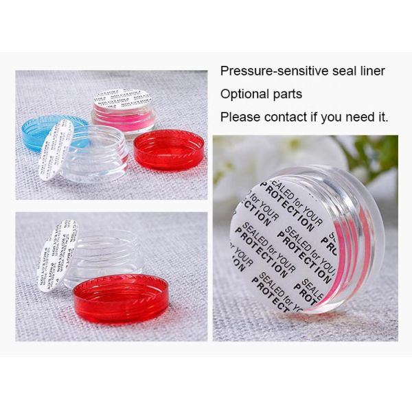 15g 30g 50g Plastic Acrylic Jars For Cosmetics Loose Powder Face Cream