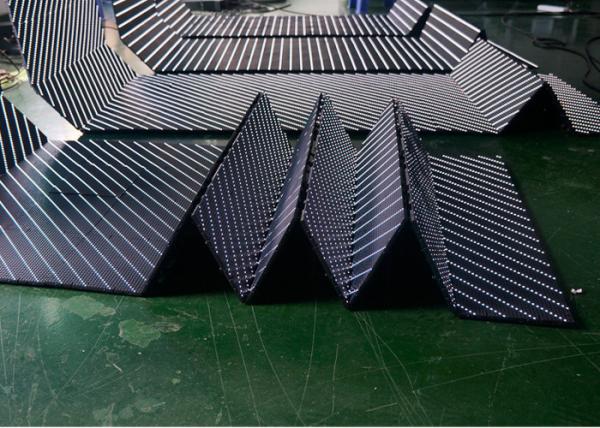 Flexible P9.375 Rental Stage LED Screens Curtain For Hire , Low Consumption