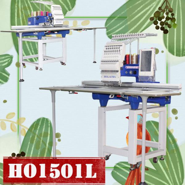 Cheaper than barudan embroidery machine 360*1200mm hat t-shirt flat 3d logo computer embroidery machine single head for