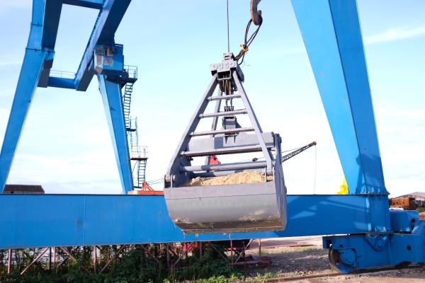 3cbm Mechanical Clamshell Grab Bucket 380V 50HZ
