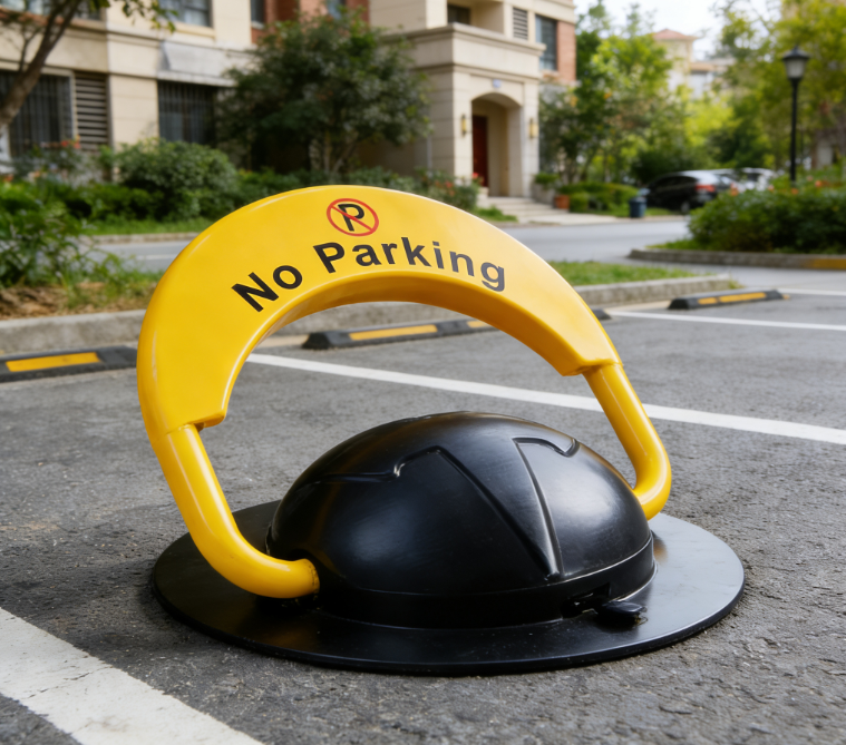 Safety Car Parking Locks Rust Resistant Corrosion Resistant Parking Space Barrier