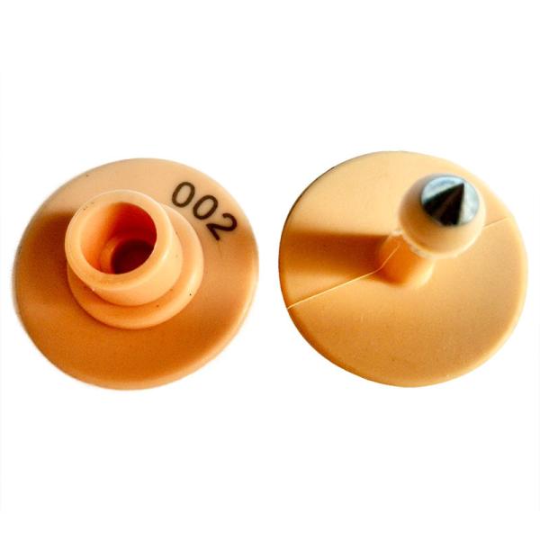 animal sheep ear tag ,laser ear tag,diameter 30mm,round,soft ear tag,more color to select