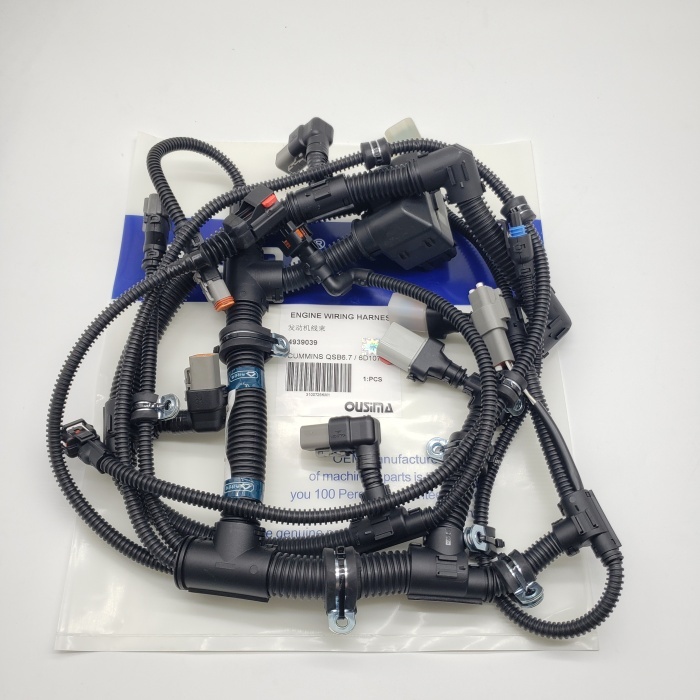 High Quality Excavator Wiring Harness for QSB6.7 6D107 HL740-7A HL740-9 Angle Wiring Harness