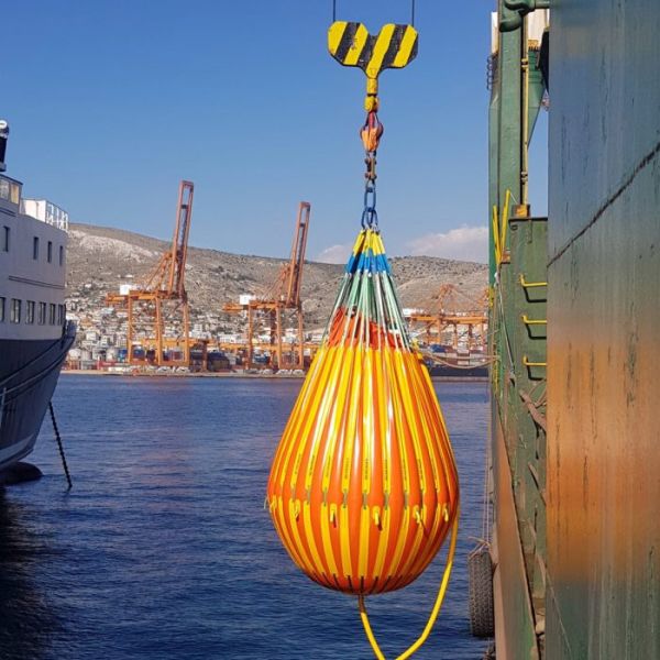 Crane Testing Water Bags UV Resistant PVC Tarpaulin Puncture Resistant Abrasion Resistant