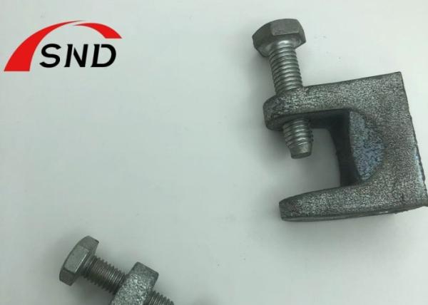 OEM Ductile Iron Castings Hardware Parts Castings Anti Falling Iron Beam Clamp