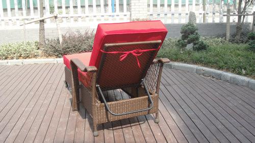 Rattan Conservatory Furniture , Resin Wicker Luxury Home Sofa Set