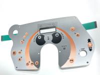 Escáner de membrana retroiluminado EL para equipos industriales