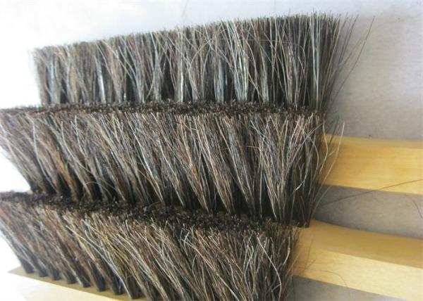Brosse de nettoyage mélangée de plancher de salle de bains de couleur avec le cheval Mane Hair Mixed pp 7 cm