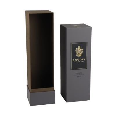 OEM Service Pull Out Wine Gift Packaging Boxes ISO9001 For Champagne