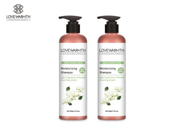 a luz 500ml floresce o champô natural da fragrância, champô hidratando da pétala do jasmim para o cabelo natural