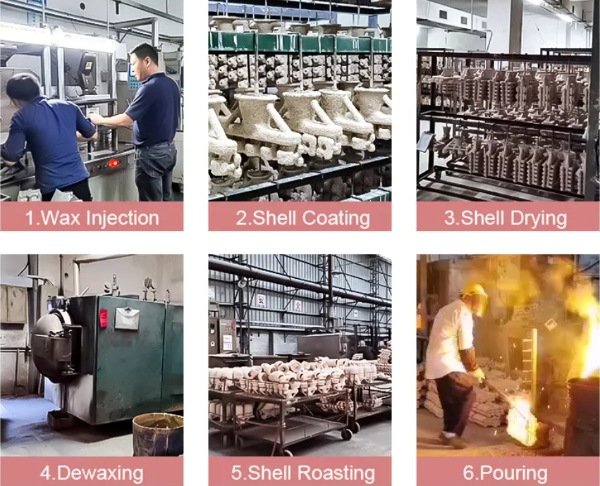 Точная инвестиционная литья 304 нержавеющей стали