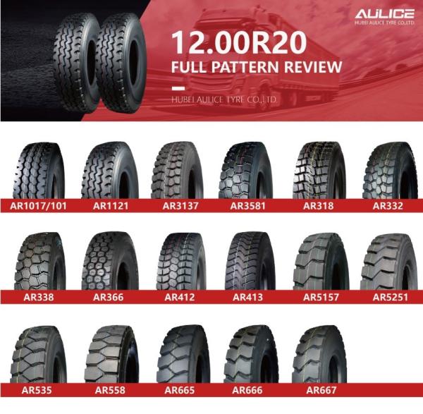 ECE DOT SNI Certification Aulice Bus Radial Tyre / 12.00 R20 Tyres