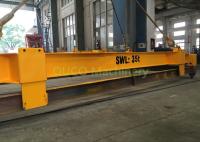 Yellow Container Lifting Spreader , Electric Container Spreader Bar For Lifting Containers