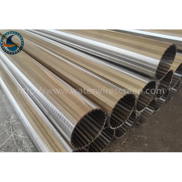 Duplex Steel 2507 Water Wire Screen With 0.13mm Slot