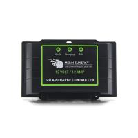 IP67 12A AGM régulateur de charge solaire à impulsion régulateur de charge de batterie du panneau solaire