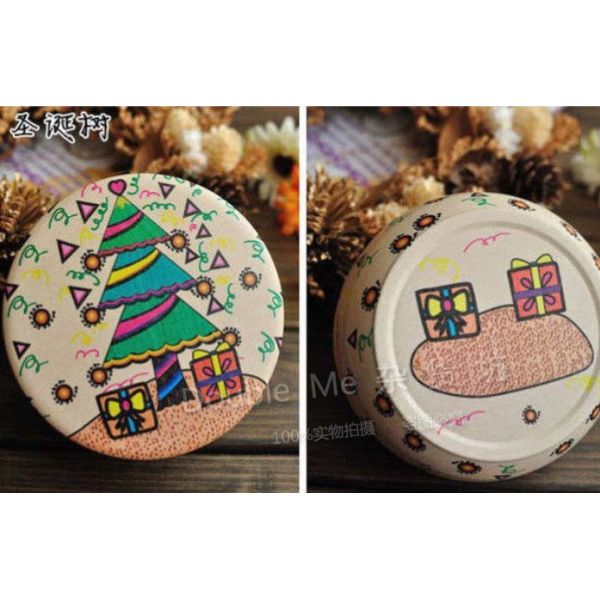 A lata personalizada Candles as caixas ISO9001 2008 do alimento dos recipientes 7oz