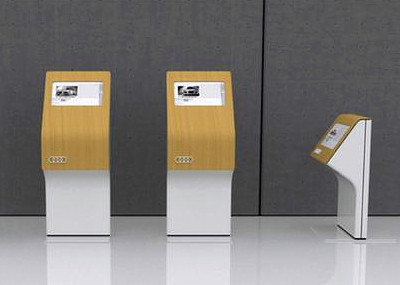 Multi Touch Screen Photo Kiosk / LCD Advertising Kiosk For Star Rated Hotels