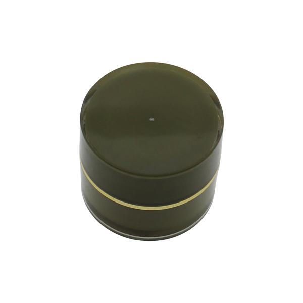 Customize Plastic Cosmetic Cream Jar 10g 20g 30g 50g Double Layer Acrylic Face Cream Jar
