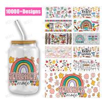 Transfert d'emballage de tasse UV DTF 16 oz Alta Calidad personnalisé Pretty Princess Transfert d'emballage de tasse UV DTF en gros