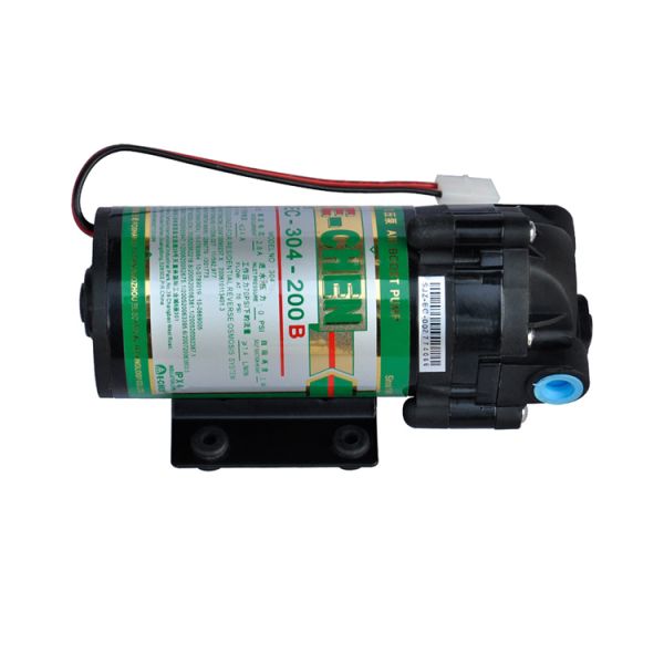 Diaphragm RO 24VDC Water Booster Pump , RO Booster Pump 200GPD Capacity