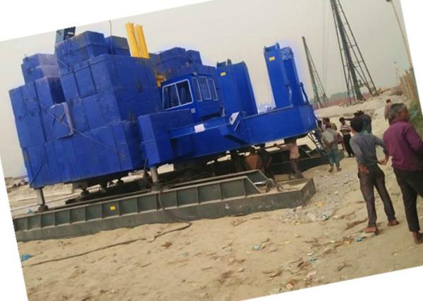 VY180A Hydraulic Static Pile Driver , Durable piledriver machine no noise