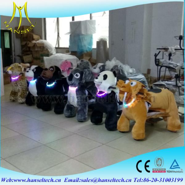 Hansel  electric riding animals 4 wheels bikes happy rides kiddy ride machine kids mechanical bull riding for sale