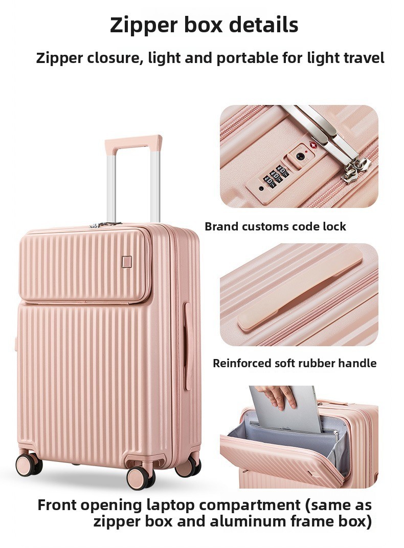 28 Inch Luxury Business Travel Luggage Sets Waterproof Combination Laptop Suitcase Bag
