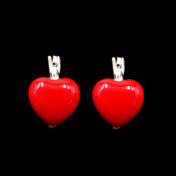 Чистыми дизайн шляпы рождества РХ младенца 925 серебряными серег покрытый ювелирными изделиями