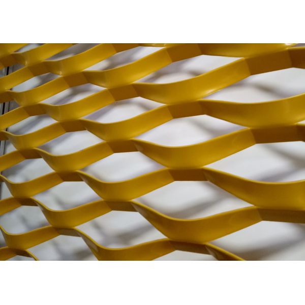 Металлическая сетка из алюминия с порошковым покрытием для облицовки зданий