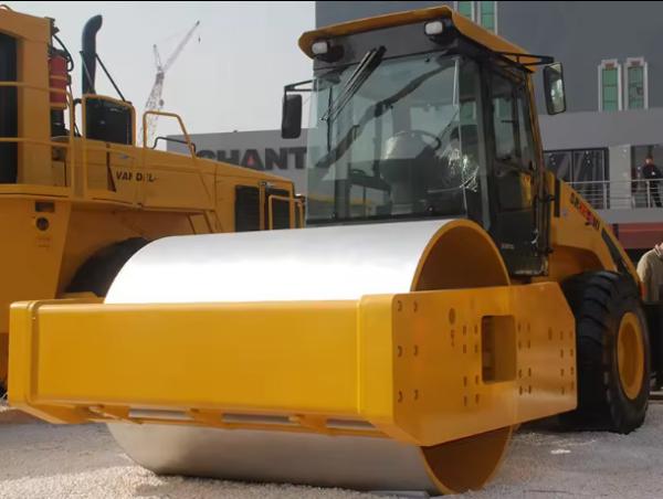 18 Ton Hydraulic Vibrotary Small Road Roller Pavement Compactor SR18 Yellow roller