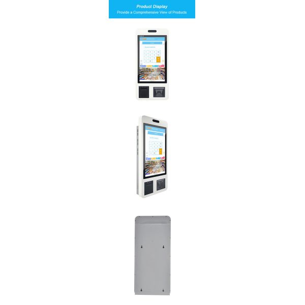 21.5 Inch Self-service Ordering Kiosks to Improve Restaurant Operational Efficiency and Service Quality