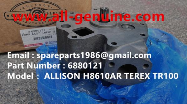 6880121 OIL PUMP  ALLISON TRANSMISSION TR100 TR50 TR60 TR35 TR45 TR70 3305F 3305B 3305G MINING MT4400 RIGID DUMP TRUCK