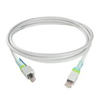 La correction RJ45 attachent le cuivre nu de ftp 26AWG du chat 6 avec la gaine de PVC de Rod de traction