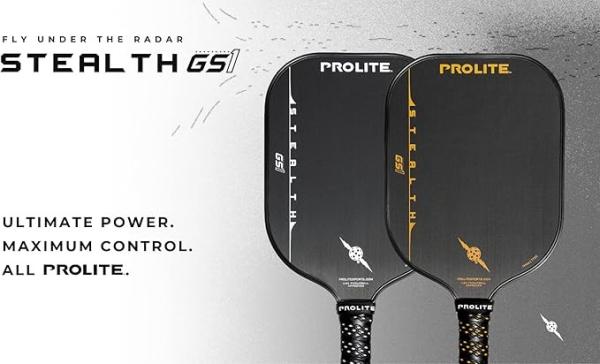 Full Custom Oversized Black Pickleball Paddles PROLITE s Innovative Power and Performance